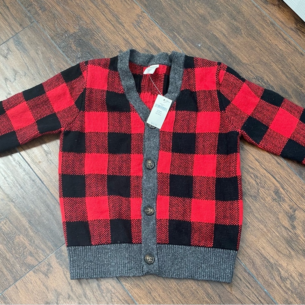 Red Buffalo sweater, never worn, with tags.